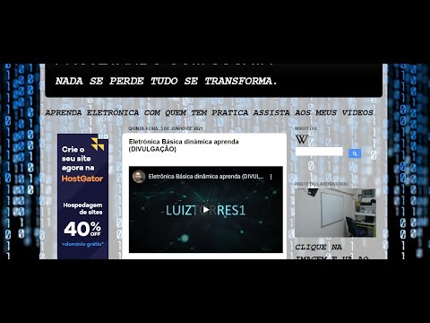 SUKATRONICA PROJETANDO COM SUCATA ESSE É MEU BLOG