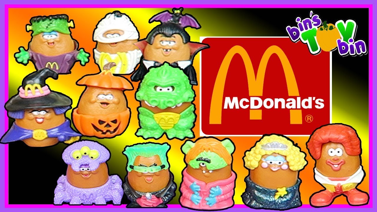 Vintage 1993 Halloween McNugget Buddies McDonald's Happy Meal Lunch Box 
