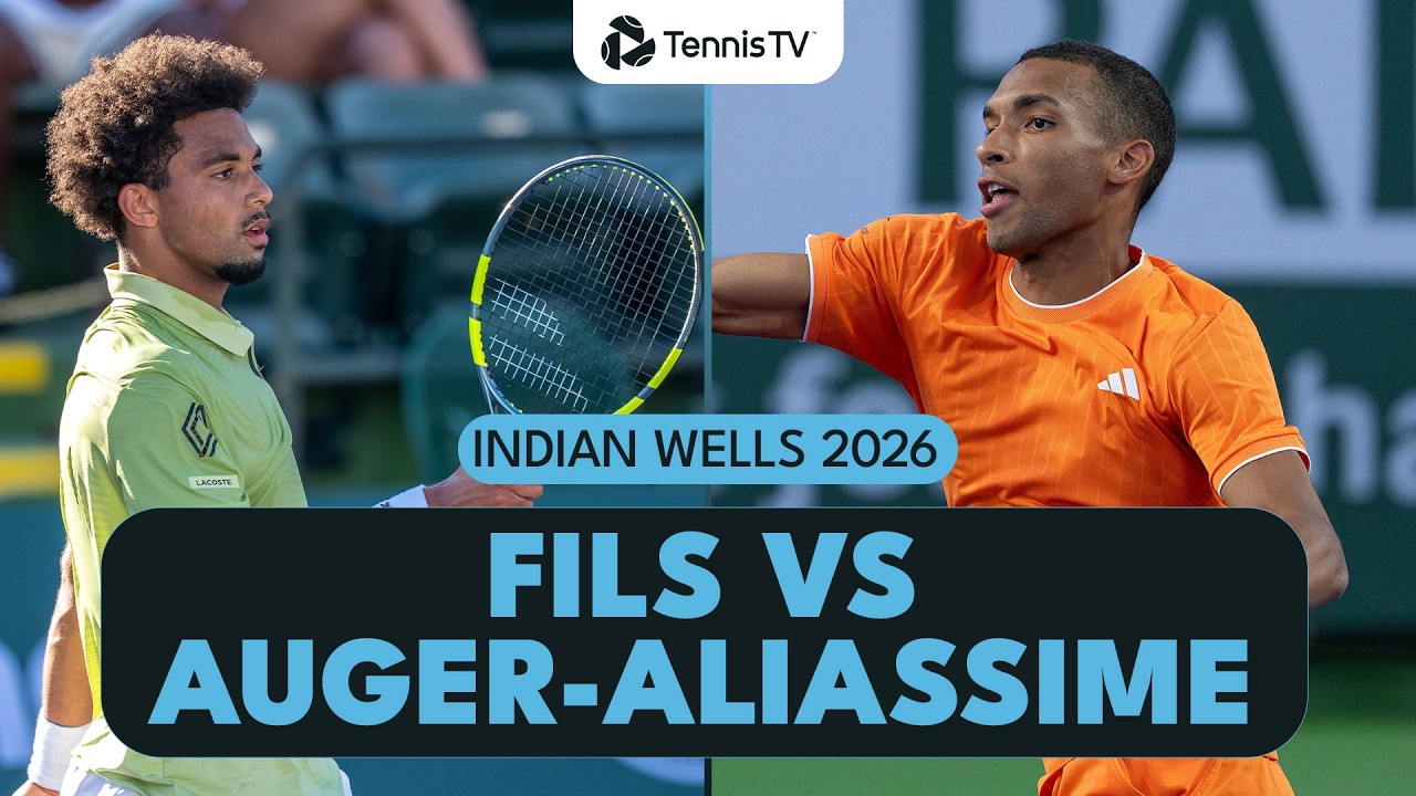 Arthur Fils vs Felix Auger-Aliassime Entertaining Match Highlights 🔥 | Indian Wells 2026