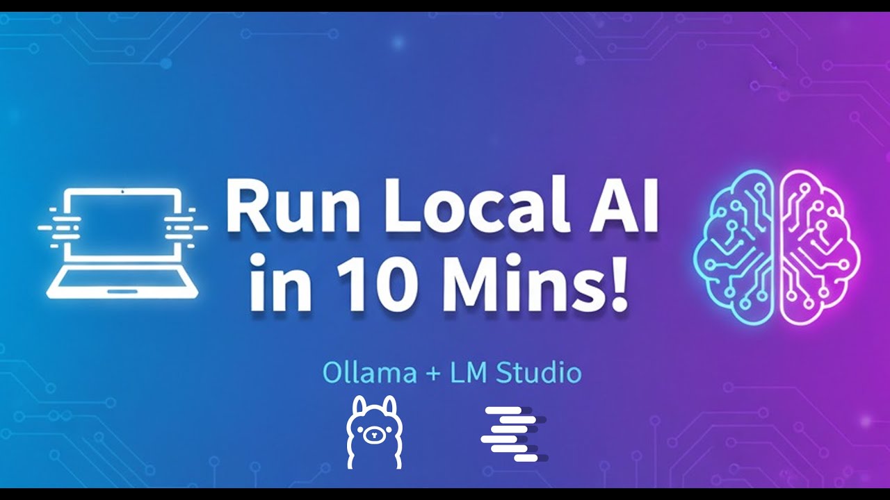 ollama vs. lm studio vs. : which local ai runtime... Ollama + LM Studio: Local AI in 10 Minutes - YouTube