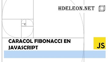 Caracol fibonacci en #Javascript | #JS | Canvas