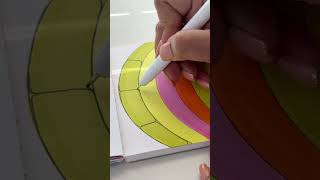 Relaxing Doodle Therapy for Stress Relief | Beginner  #arttherapy #zenpatterns #mindrelaxingmusic