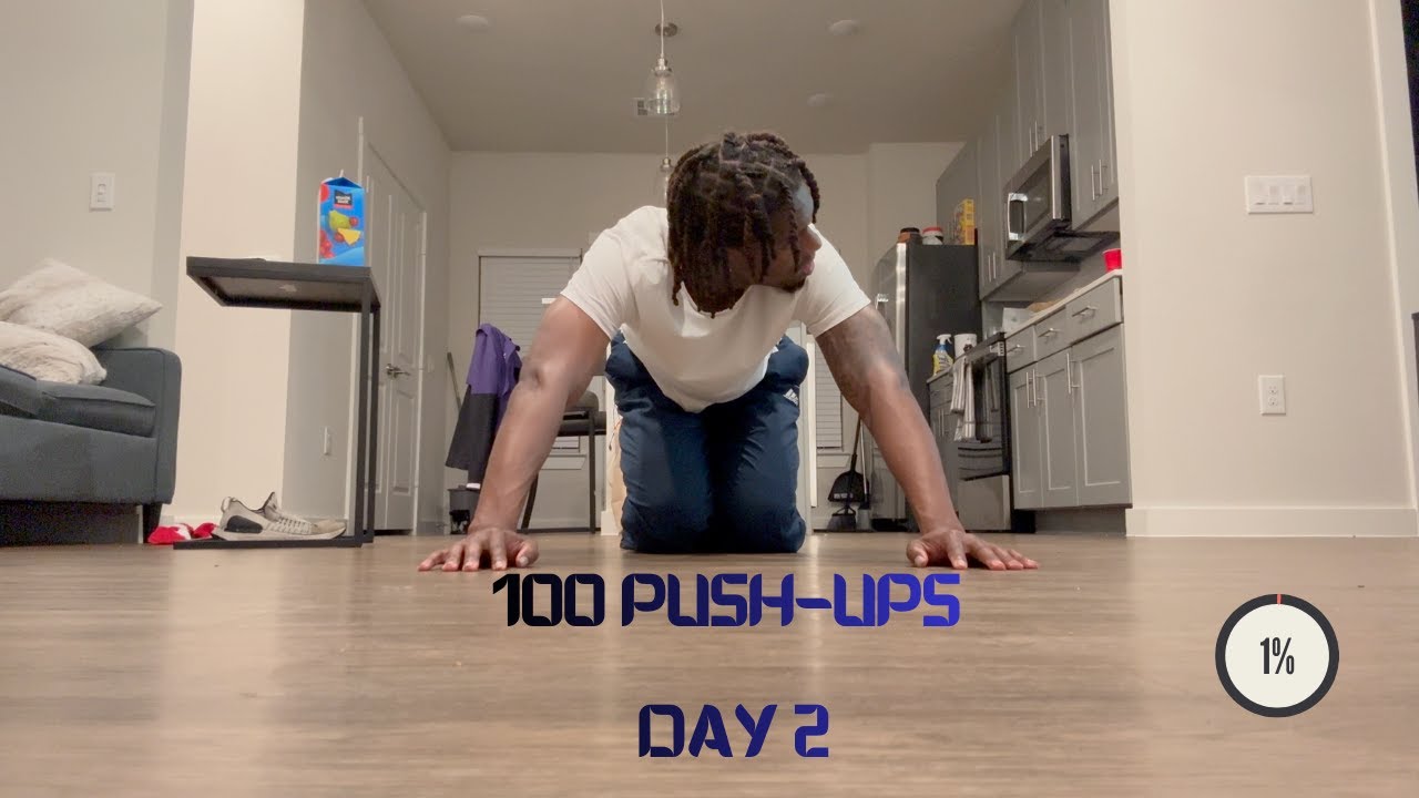 Day 002 - 100 Push-Up Challenge