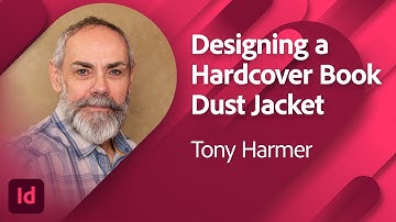 Making a fun Dust Cover Jacket for a Book with Tony Harmer