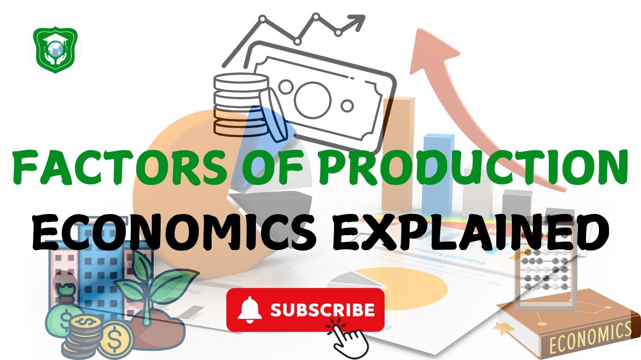 FACTORS OF PRODUCTION || ECONOMICS EXPLAINED - YouTube
