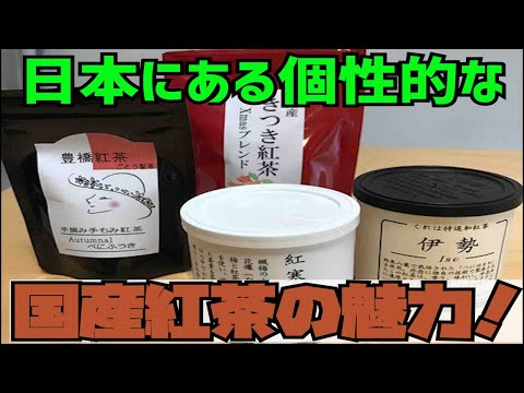 国産紅茶の特徴とべにほまれと和紅茶専門店くれはの話。大分、亀山、静岡と全国各地にあるのも魅力！
