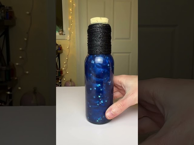 Making my new Bottled Starry Night decorative potion bottle! Restock this Sunday, 5/17