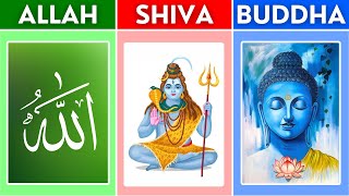 Islam vs Hinduism vs Buddhism - Religion Comparison 2024