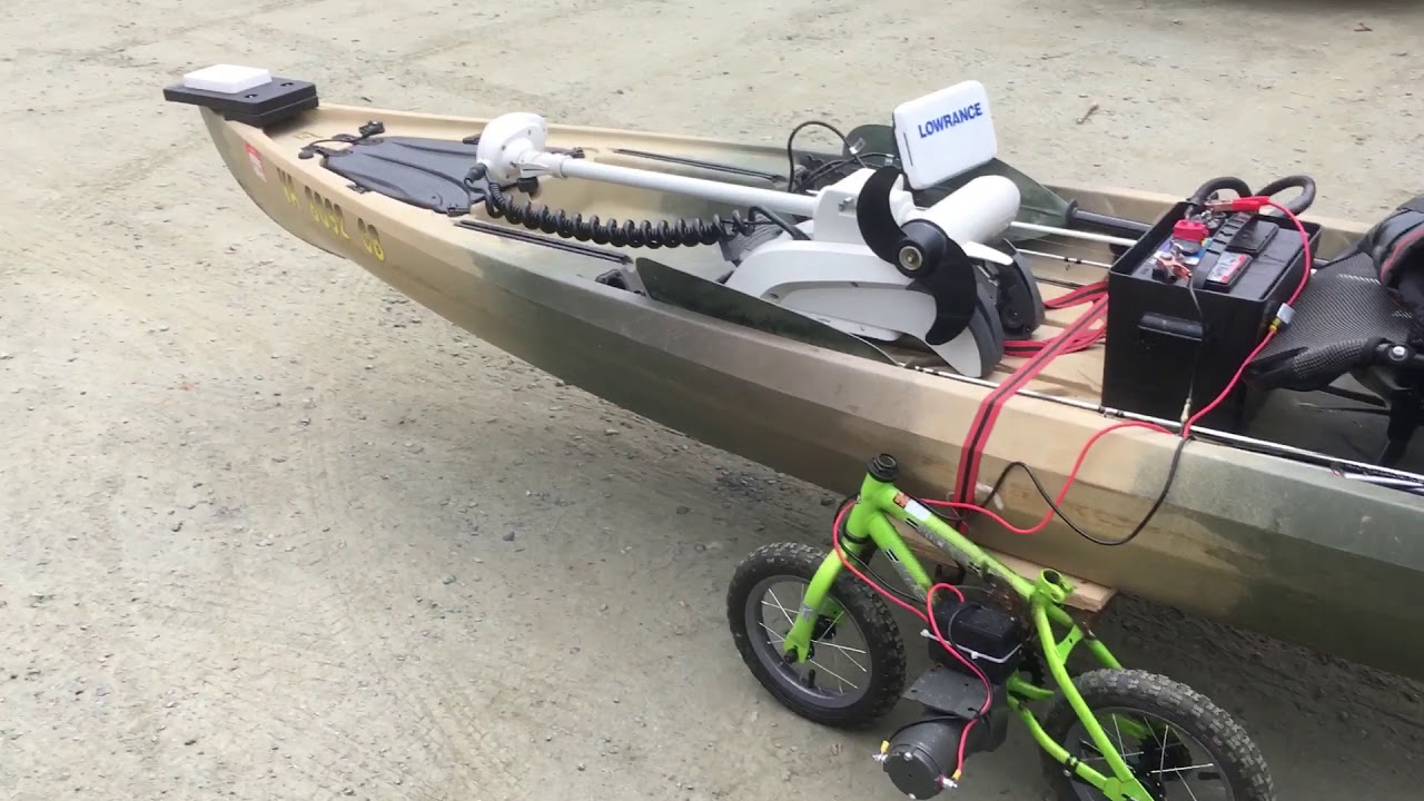 Electric Kayak cart (part two) YouTube