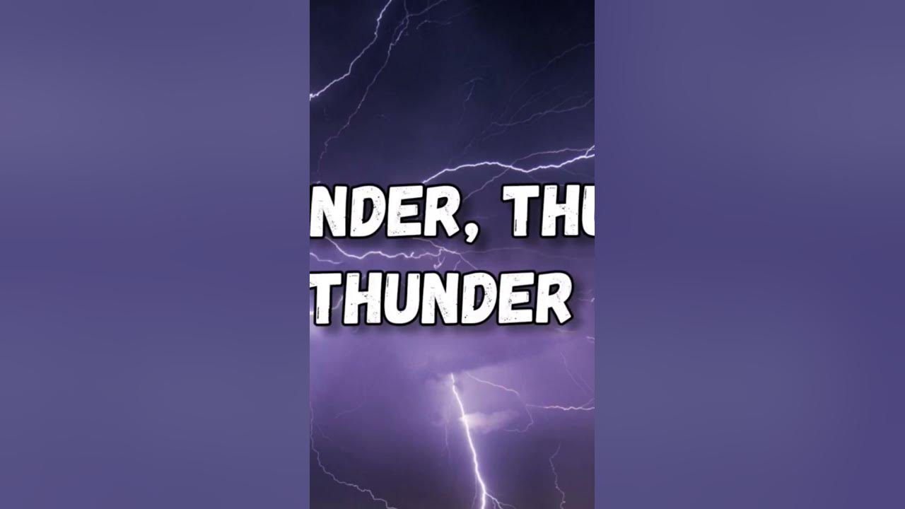 Thunder - Imagine Dragons | I was lightning before the thunder | #thunder  #imaginedragons - YouTube