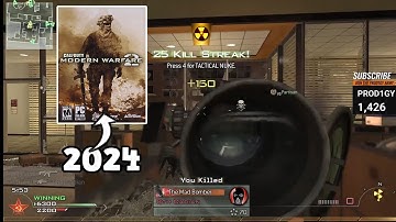 MW2 In 2024 Is EASY:(30-2)"INSANE LIVE BARRET 50CAL" NUKE OΝ HIGHRISE TDM