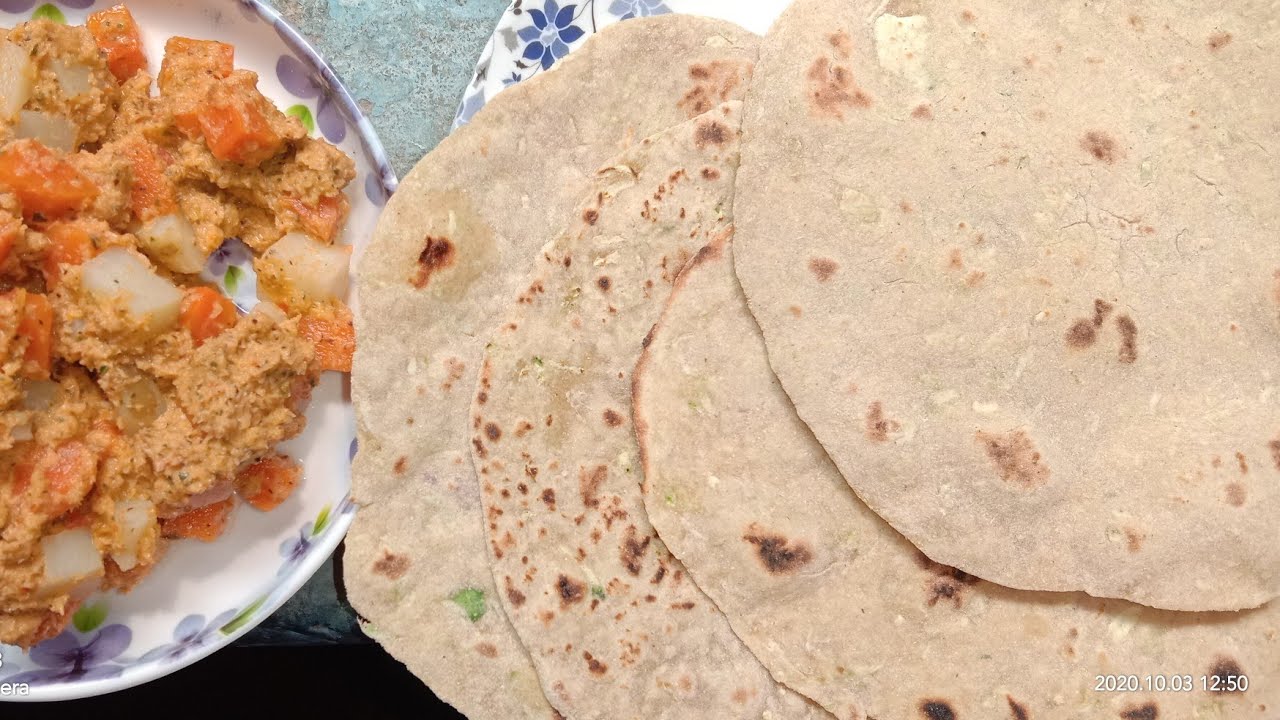 Cucumber roti recipe|satvic roti recipe |satvic lunch series # ...