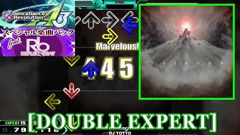 【DDR A3(GP)】 Valanga / DJ TOTTO [DOUBLE EXPERT] 譜面確認+Clap