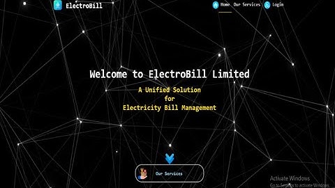 Electricity Bill Management System in Java