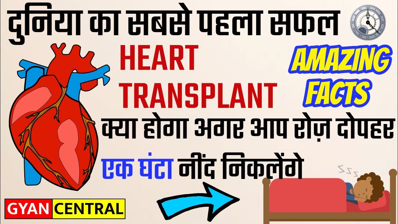 World First Successful Human Heart Transplant Fact || Fact Series #02