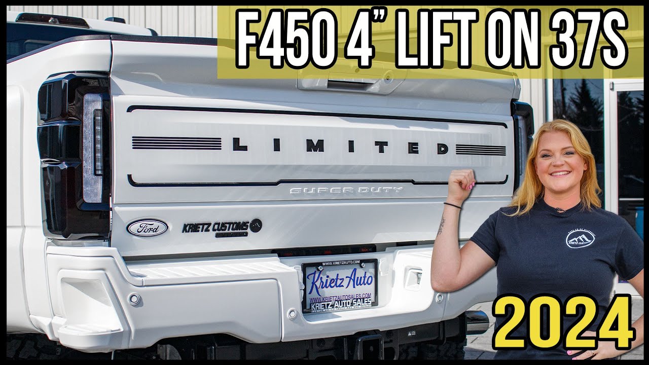 2024 Ford F450 Limited:  4 inch Wicked Kit on 26 inch JTXs Full Review
