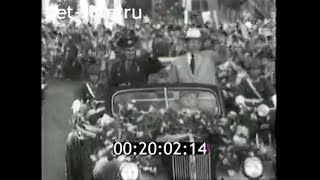 1961г. Космонавт Г.С. Титов в ГДР