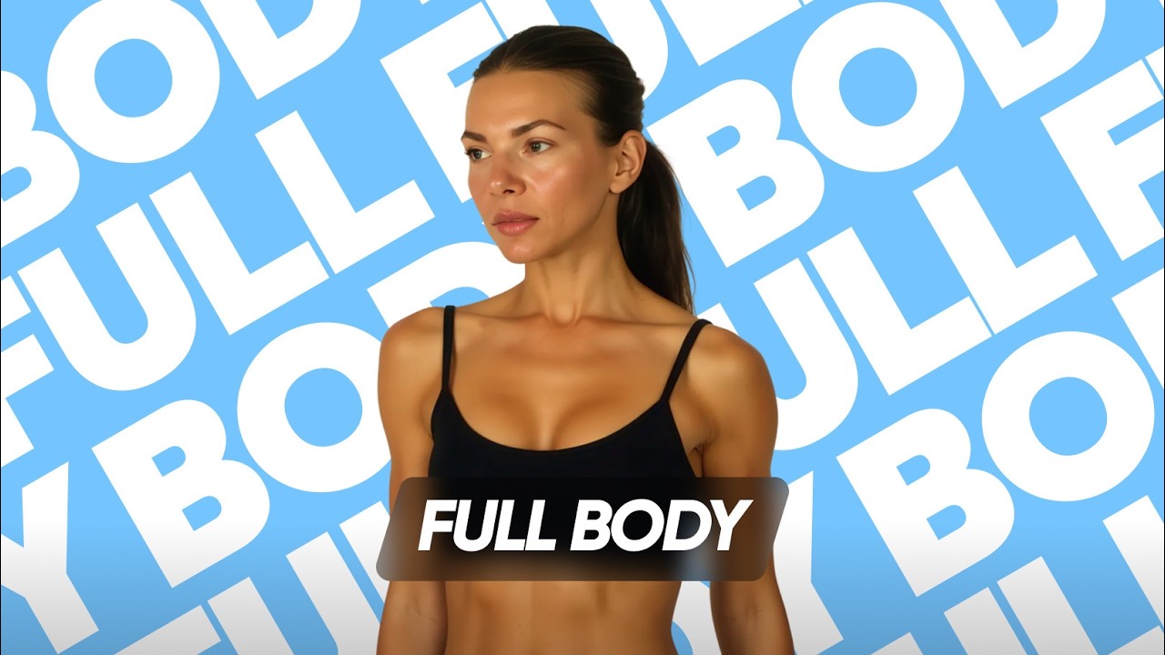 50 MIN FULL BODY STRENGTH WORKOUT with Dumbbells | Muscle Building & Fat Loss