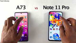SAMSUNG A73 5G против Redmi Note 11 Pro 5G – ТЕСТ СКОРОСТИ