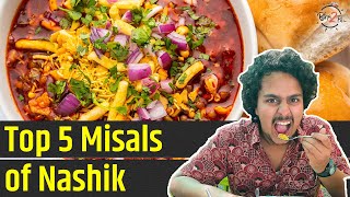 Top 5 Misals of Nashik | #Bha2Pa #NashikFoodVlog