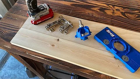 TOOL REVIEW - How To Use The Kreg Concealed Hinge ...