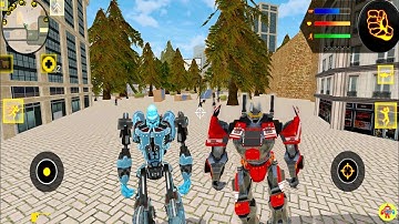 Süper Kahraman Robot Köpekbalığı #12 - Robot Shark 2 Red Robot Unlocked by Naxeex - Android Gameplay