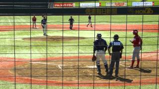 20110918 信濃グランセローズ ペレス内野手
