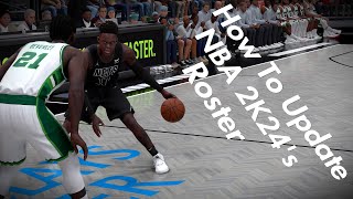 How To Update NBA 2K24's Roster, NBA Trade Deadline