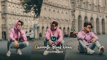 Lightroom Mobile Presets Cinematic Break down Photos Color Grading Tutorial - Shan Creator