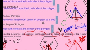 Geometry 10-3 Area of regular polygons