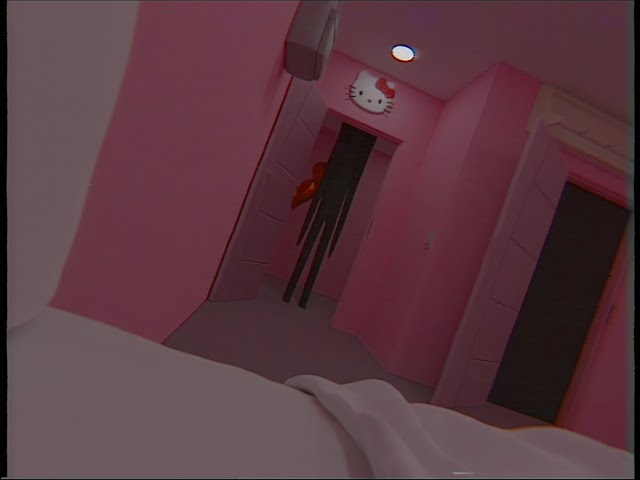 The Backrooms Level 974  Pink creepy aesthetic, Creepy pink aesthetic,  Hello kitty house