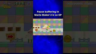 Outsmarting Hard Mario Maker Levels with This Tech #mariomaker2 #shorts