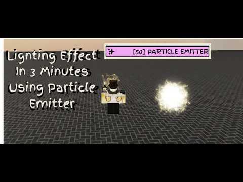 Lighting Effect Using PARTICLE EMITTER // JJS Skill Builder Tutorial
