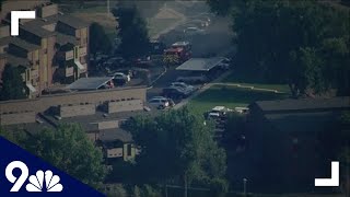RAW: Aurora apartment complex damaged in fire