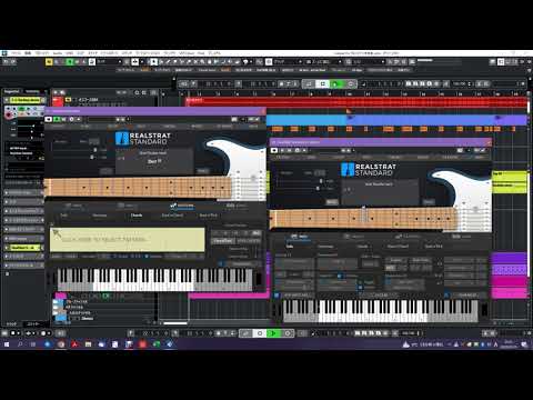 オフコース「風に吹かれて」カバーメイキング 05（Ｅギター2nd打ち込み開始）