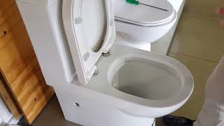 How to tighten a loose toilet seat