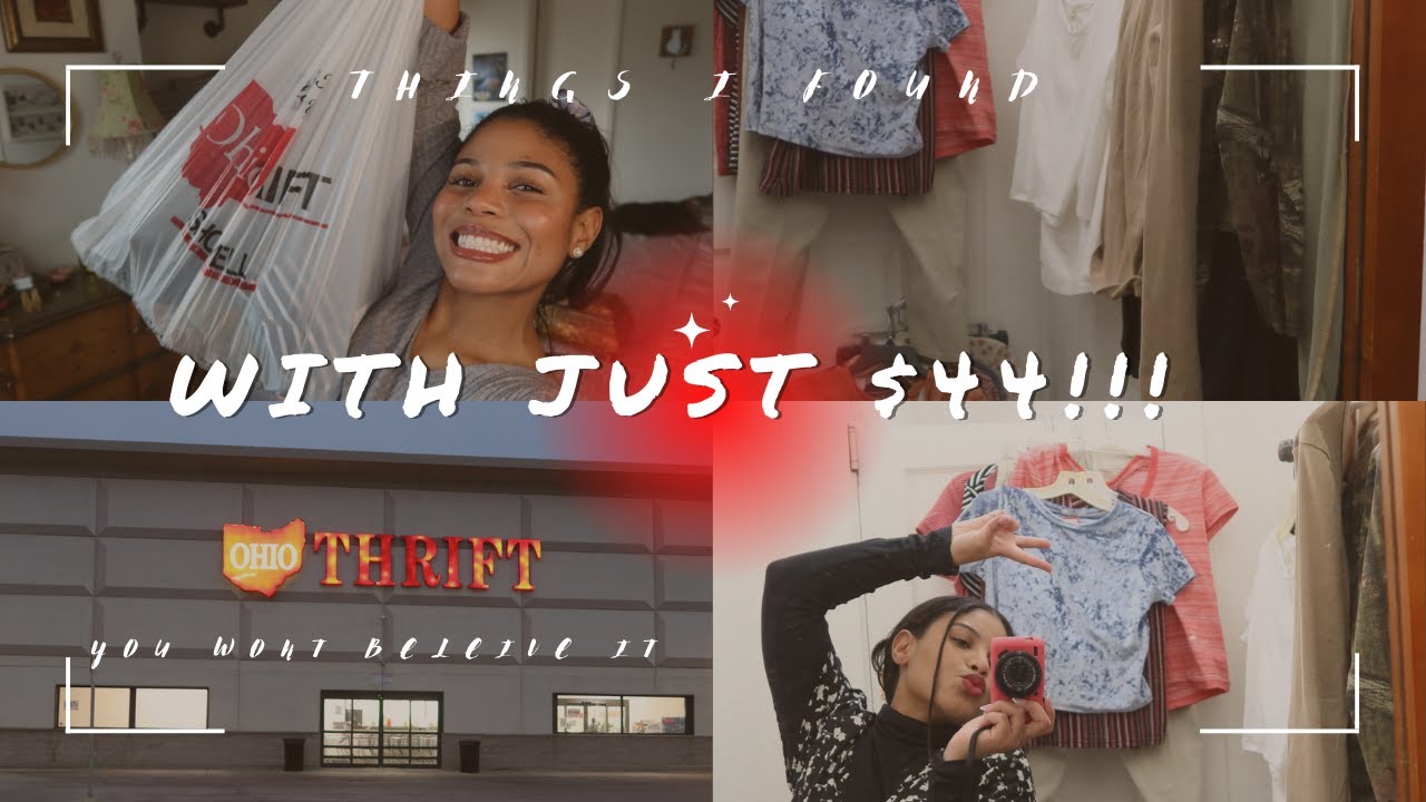 Ep.2 WHAT I BOUGHT AT THE THRIFT STORE FOR 44 + TRYON!! YouTube