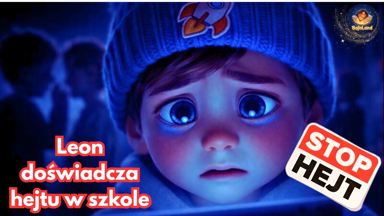 STOP HEJT w szkole! 🛑 Wzruszająca historia Leosia - Bajka Terapeutyczna. Audiobook dla dzieci.