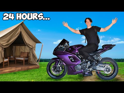 Living On A Motorcycle For 24 Hours