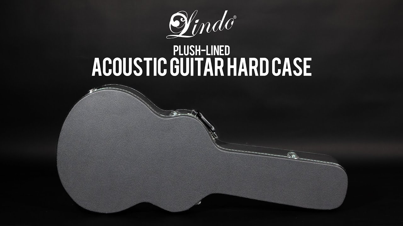 Lindo Plush Lined Acoustic Guitar Hard Case | Product Overview