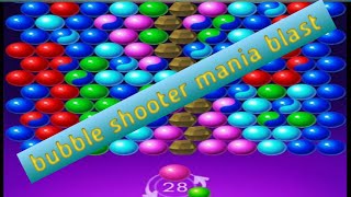 Bubble shooter mania blast///Android game screenshot 2