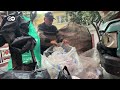 Recicladores convierten la fiesta del Mundial en CDMX en su fuente de ingreso
