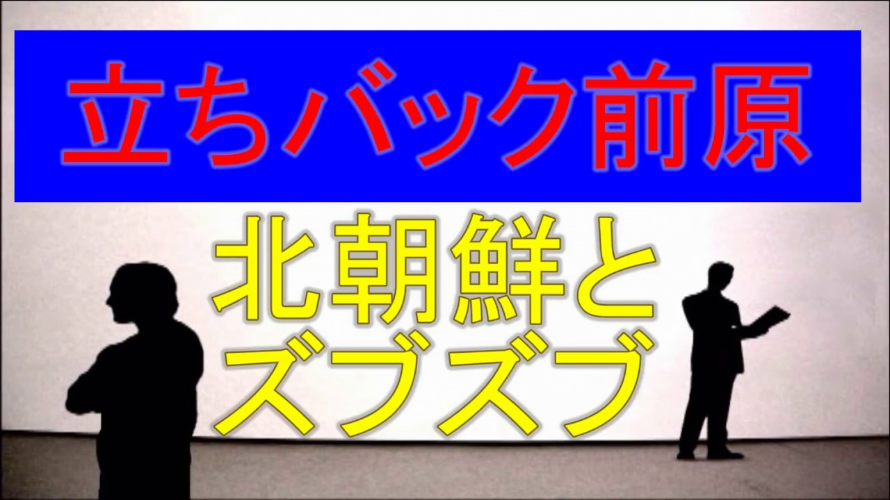 立ちバック前原こと前原誠司の性接待疑惑 北朝鮮とズブズブの関係が明らかに Youtube