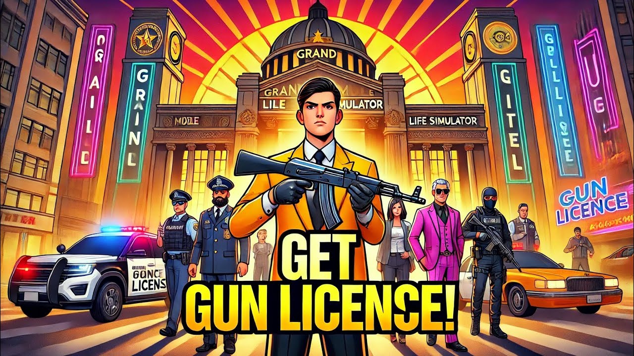 I Got A Gun License In Grand RP Simulator ( Fafi Gamerz) #grandrp - YouTube