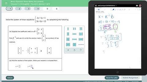 Honors - ALEKS Topic: Inverse Equations