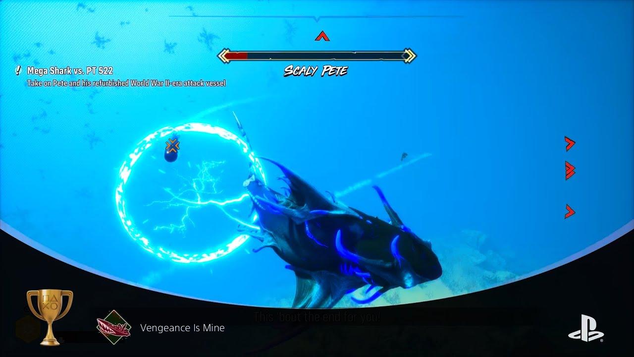 Maneater Trophy Guide – Vengeance Is Mine🦈💥| Get Revenge | Defeat Scaly Pete In The Final Boss Fight