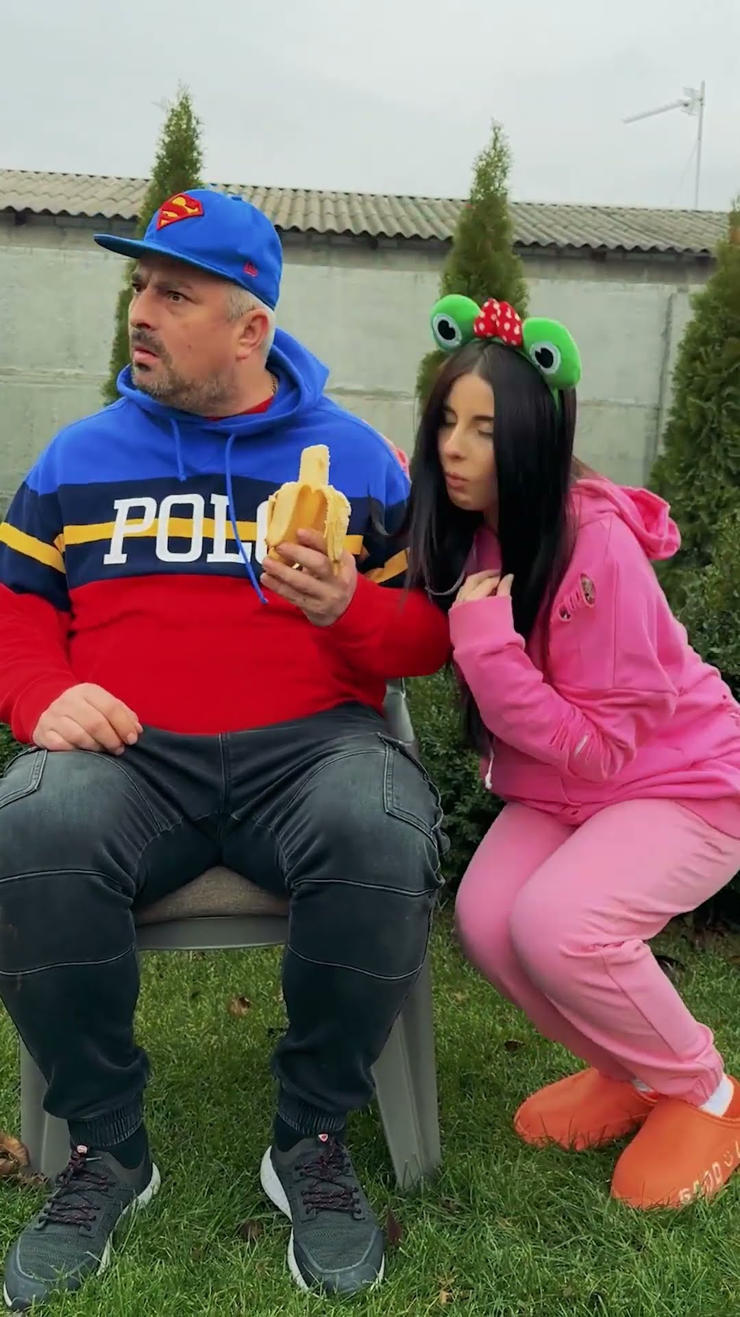 comedy: ?kid ate a banana?❤️?