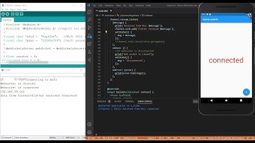 [Flutter ESP8266] #1. Gửi và nhận dữ liệu đến ESP8266 (NodeMCU) bằng websocket