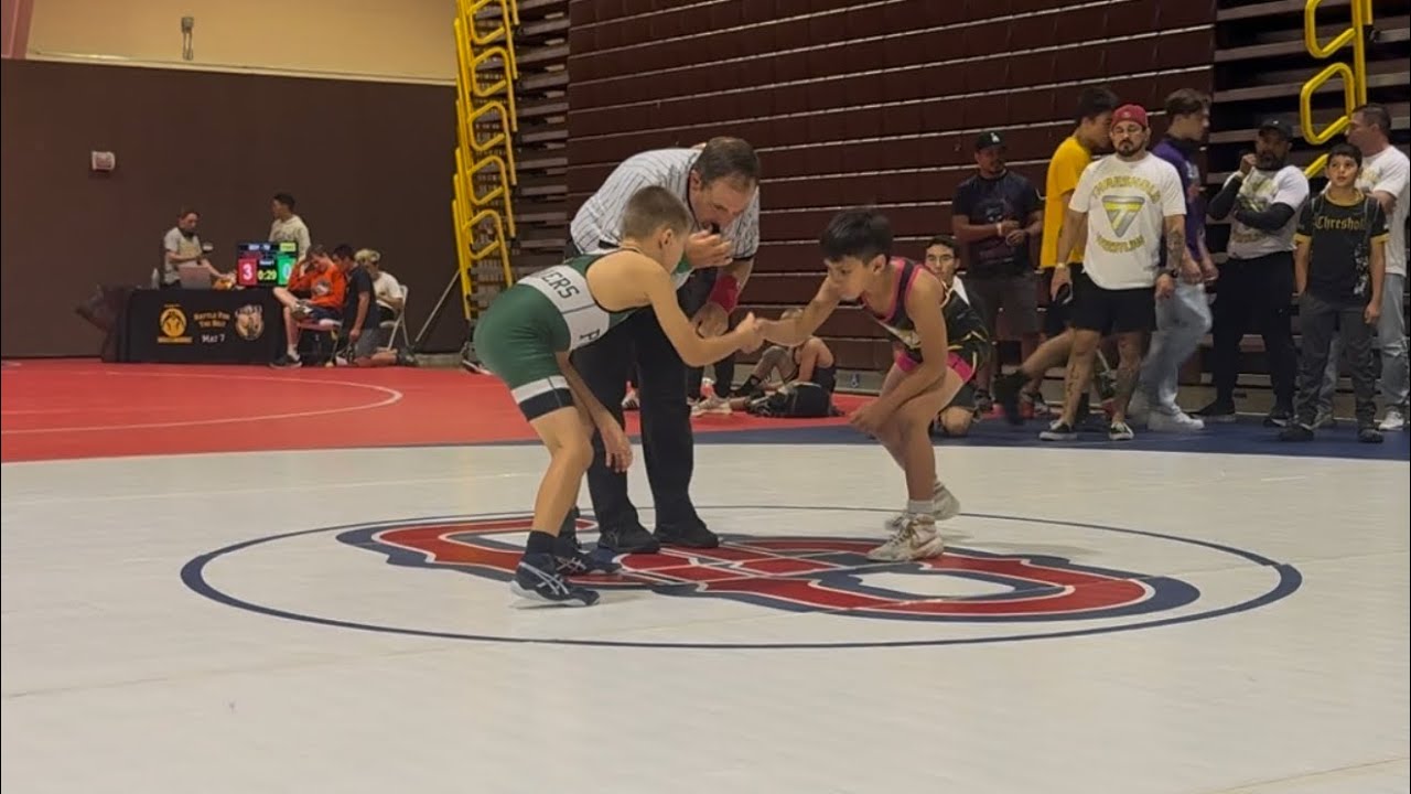 Youth Wrestling - Folkstyle Pin Loss 09/28/2025 #kneepull #sweepsingle #takedown #12u 