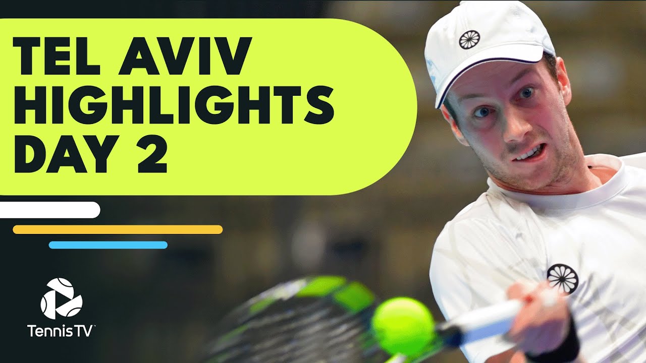 Van De Zandschulp Faces Sousa; Karatsev and Korda In Action Tel Aviv Day 2 Highlights